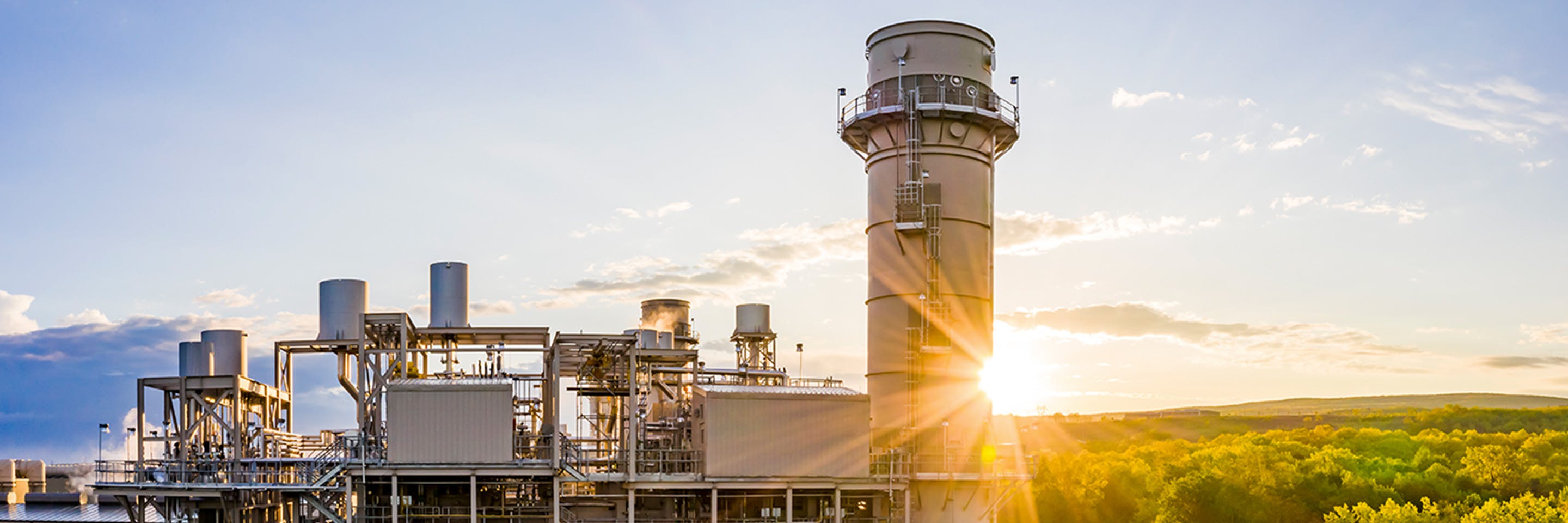 This natural gas combined-cycle electric generation facility represents an important step in the clean energy transition.